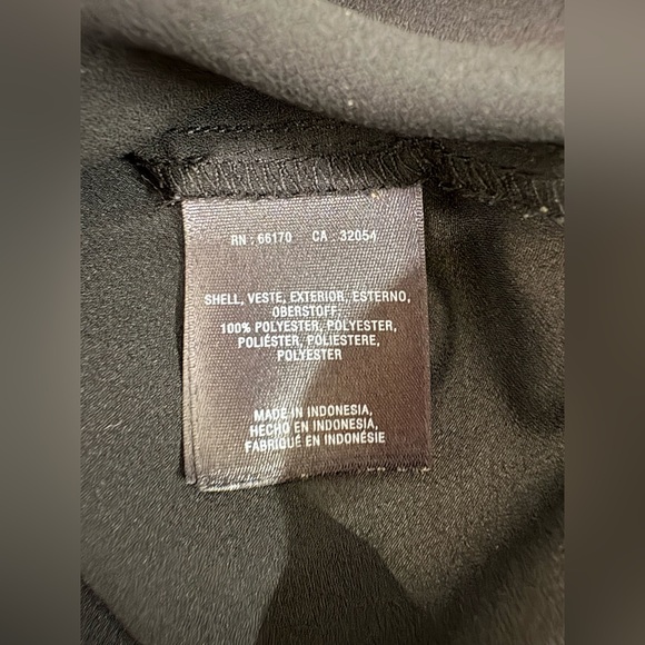 Anthropologie Maeve Black Sleeveless High-Low Blouse Size 2 - Picture 8 of 8